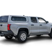 Leer_100XL_Tacoma_Rear3_4-Passenger_Side_Outline_Shadow-36 100XL Truck Cap - Leer