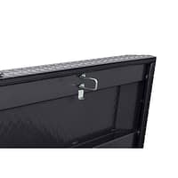 127-6-04_FI_Striker Model 127-6-04 Saddle Box, Aluminum, Full Standard, Gunmetal Gray
