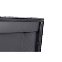 127-6-04_FI_WeatherStripping Model 127-6-04 Saddle Box, Aluminum, Full Standard, Gunmetal Gray