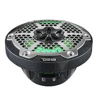 CF-65M-FRONT-UP_2401x DS18 CF-65M MARINE SPEAKERS - 6.5" 2-Way Coaxial Marine Speakers with RGB LED