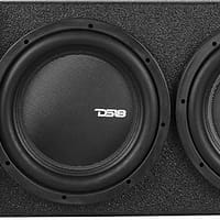 DSLEBM-DFPFORD09-2X12_V3 DS18 EBM-DFPFORD09-2X12 Dual 12" Ford Crew Cab Subwoofer Enclosure