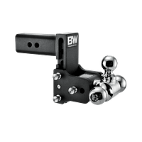 bwtrailerhitches-tow-and-stow-ball-mount-TS20048B B&W Tow & Stow Adjustable Ball Mount TS20048B