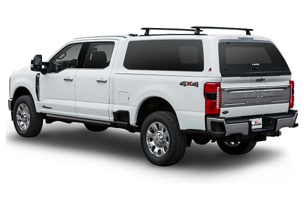 leer-100XQ-king-ranch-hero 100XQ Truck Cap with side windows - Leer