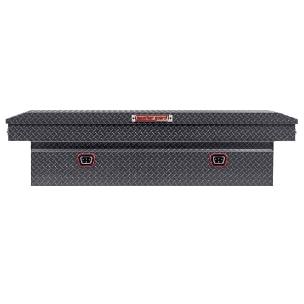 127-6-04_PI_Front Model 127-6-04 Saddle Box, Aluminum, Full Standard, Gunmetal Gray