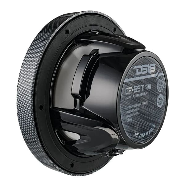 CF-65M-BACK_2801x DS18 CF-65M MARINE SPEAKERS - 6.5" 2-Way Coaxial Marine Speakers with RGB LED