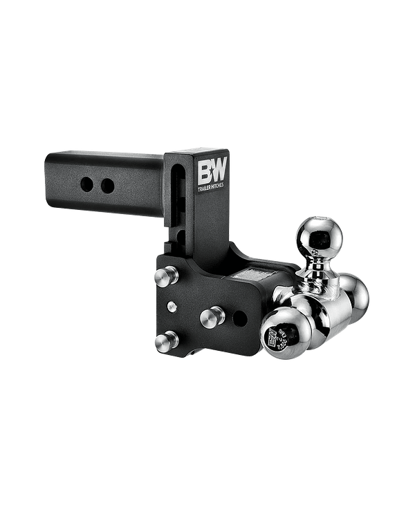bwtrailerhitches-tow-and-stow-ball-mount-TS20048B B&W Tow & Stow Adjustable Ball Mount TS20048B